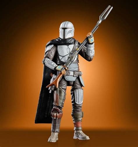 Star Wars Vintage Collection The Mandalorian Beskar Armor Figure From