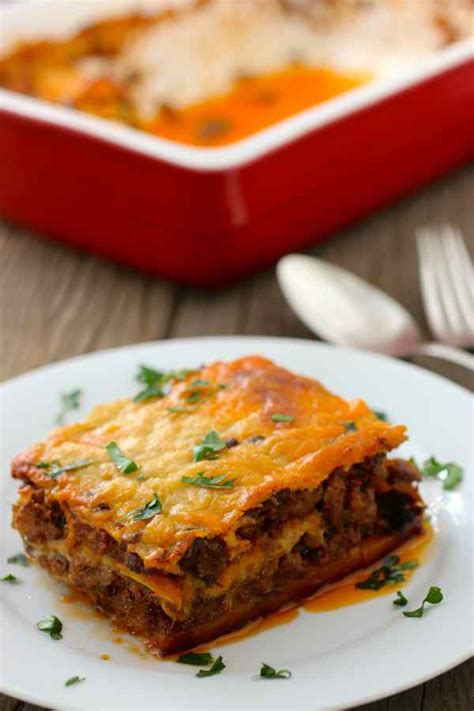 In a buttered baking dish, layer potatoes, meat, eggplant and top with parmesan. Moussaka - Traditional Greek Recipe | 196 flavors