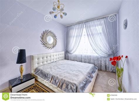 Interior Design Bedrooms Stock Photo Image Of Curtains 87962500
