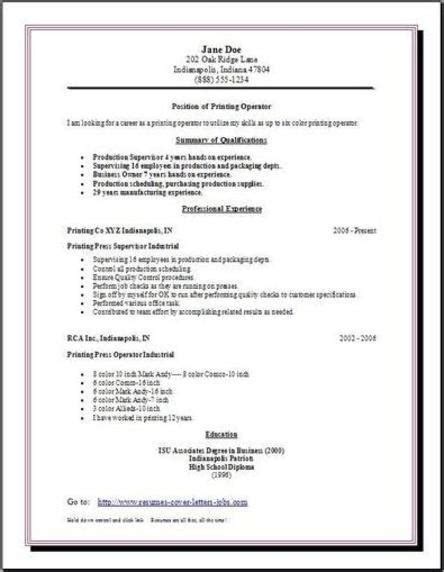 sample resume format ready  edit sample resume