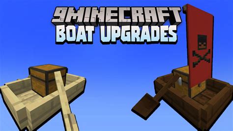 Boat Upgrades Data Pack 1182 1171 Boat With Chest Mc Modnet