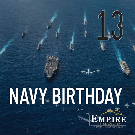 October 13th Birthday Of The Navy