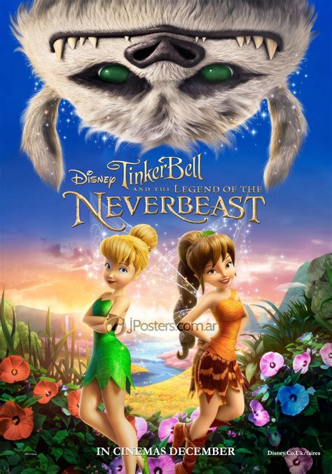 New Tinkerbell And The Legend Of The Neverbeast Poster Tinkerbell