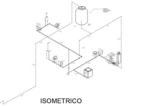The plumbing system in your home is composed of two separate subsystems. Isometric water pipe line detail layout file - Cadbull