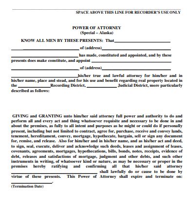 Free Alaska Power Of Attorney Form Download How To Create Guide Tips