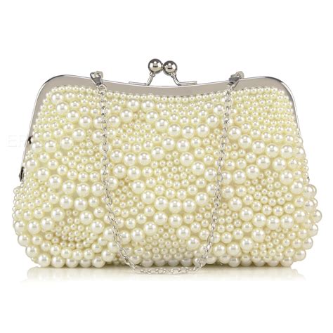 Ericdress Graceful Ladylike Beaded Clutches Fashion Pearls Beaded