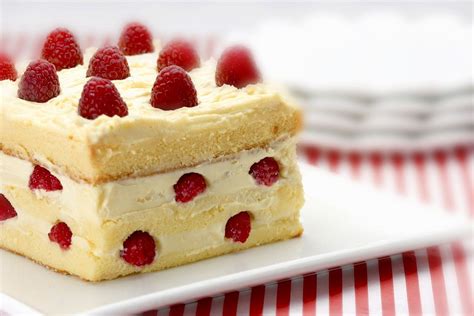 Raspberry And White Chocolate Slice Recipe Eat Smarter Usa