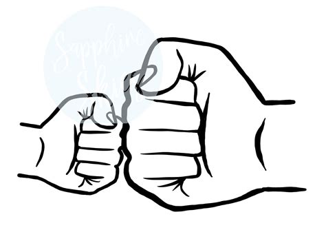 Fist Bump Digital Download Etsy