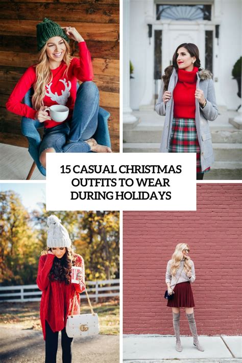 15 Casual Christmas Outfits To Wear During Holidays Styleoholic