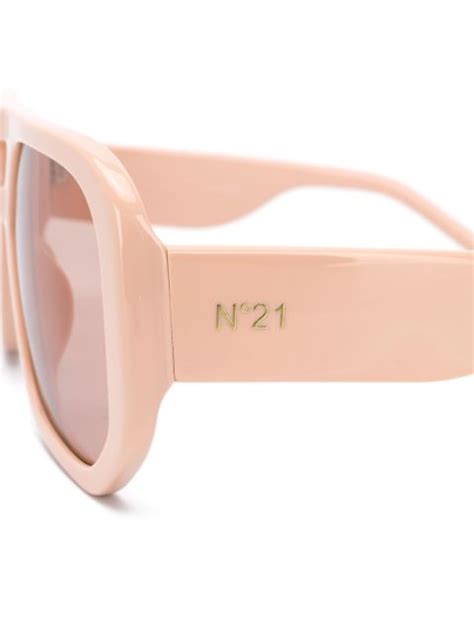 N Nude D Frame Sunglasses Farfetch