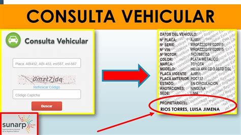 C Mo Saber El Propietario De Un Veh Culo Con La Placa Consulta