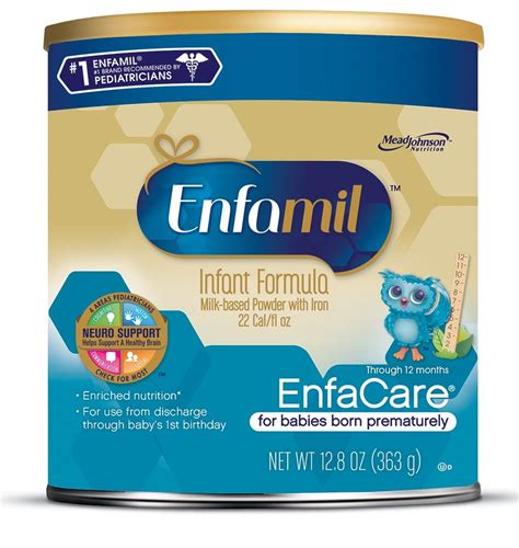 Enfamil Enfacare Infant Formula Clinically Proven Growth