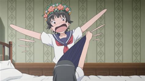 Lift The Girl S Skirt Anime Funny Moment Youtube