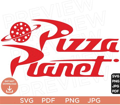 Pizza Planet Svg Toy Story Svg Ears Svg Png Clipart Cricut Etsy Hong Kong
