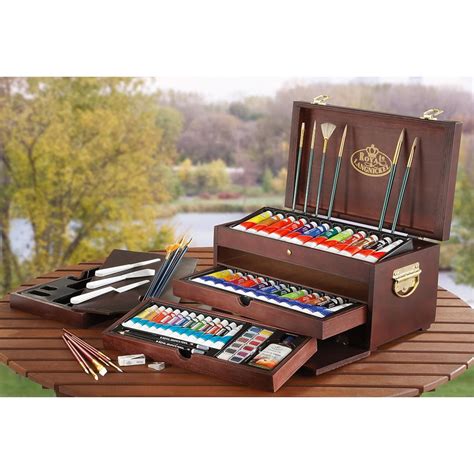 Royal And Langnickel 80 Pc Artist Premier Painting Set 231375 Toys At