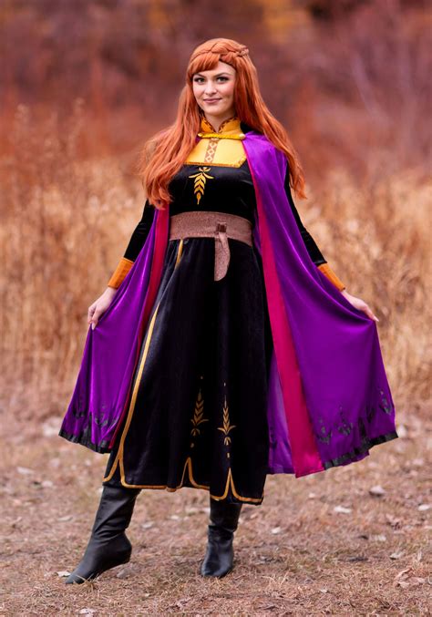 Deluxe Frozen Anna Womens Costume Disney Costume For Adults