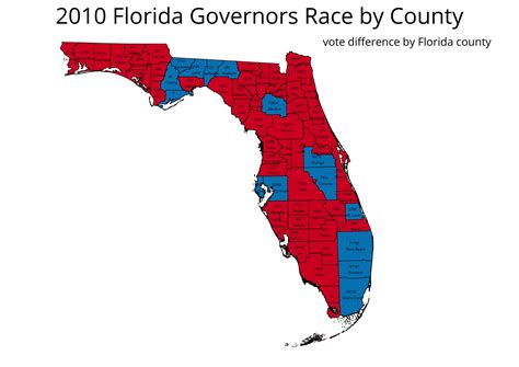 How Will The 2014 Florida Governors Map Change