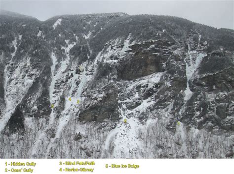 West Side Of Smugglers Notch From The Top Of Elephants Head Gully