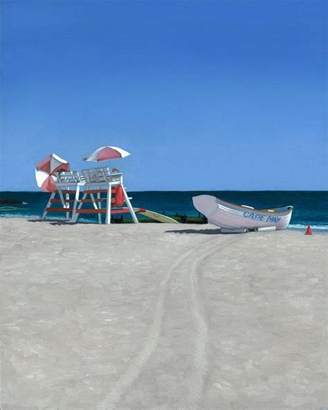 Cape May Beach 10 X 8 Size Signedlimited Edition Print Cape May