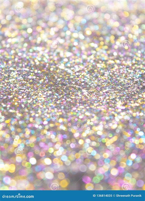 Abstract Glitter Bokeh Background Stock Image Image Of Smooth Motion