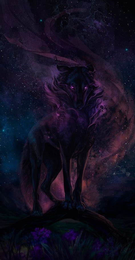 Cool wolf wallpapers for free download. Fury Anime Galaxy Wolf Wallpapers on WallpaperDog