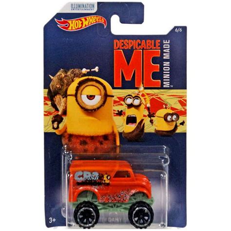 Hot Wheels Despicable Me Minion Made Monster Dairy Delivery Diecast