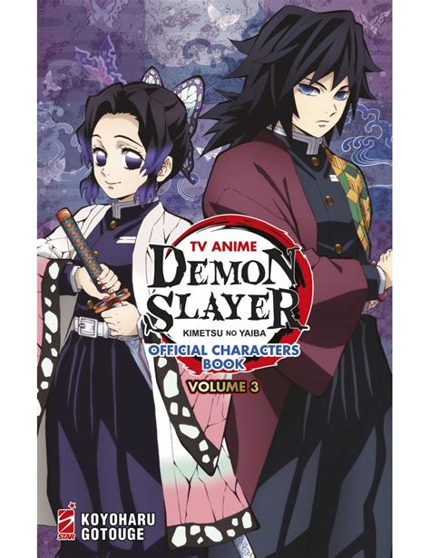 Demon Slayer Kimetsu No Yaiba Tv Anime Character Book Vol 3 Ita