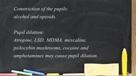 Pupil Size Changes With Medications Or Drug Abuse Youtube
