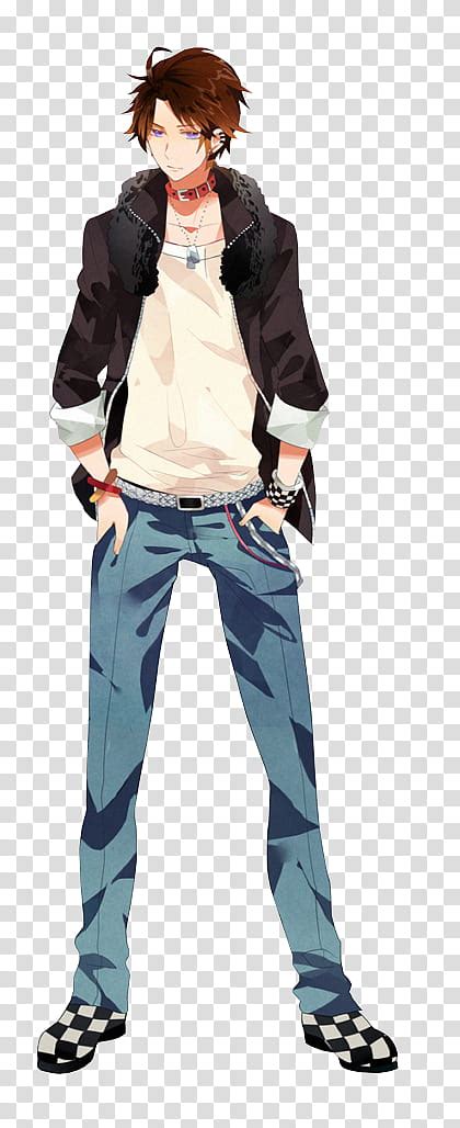 Anime Boy Render Male Anime Character Transparent Background Png
