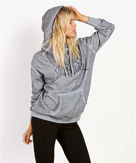 Wildfox Day Sleeper Relax Hoodie Heather Whb08870t Free Shipping At