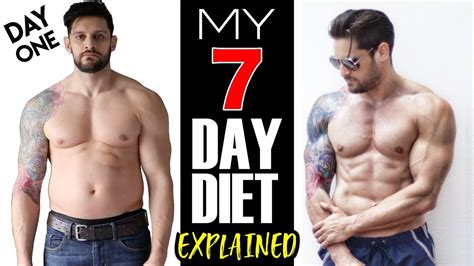 7 day body transformation full diet and training explained day 1 and 2 update lex fitness