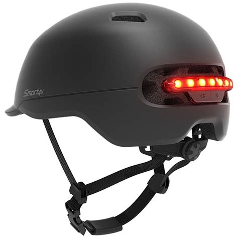 Smart U Sh Waterproof Smart Flash Bike Helmet Matte Color Backlight Mountain Scooter Protector