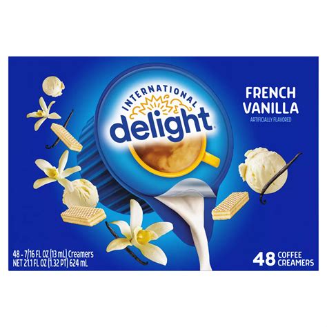International Delight French Vanilla Coffee Creamer Singles Shop