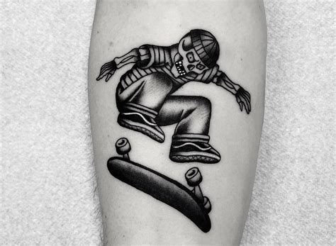 101 Best Trippy Skateboard Tattoo Ideas That Will Blow Your Mind Outsons