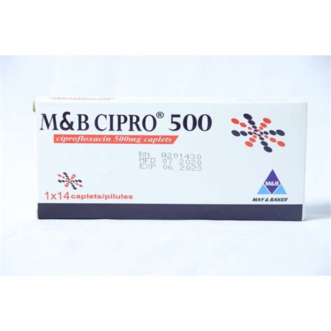 Ciprofloxacin Mg X M B Cipro