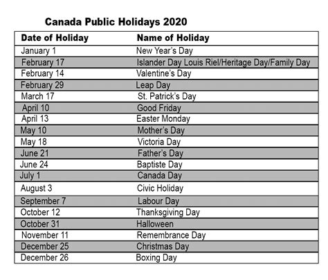 May 2024 Calendar With Holidays Canada Easy To Use Calendar App 2024