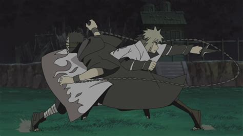 Minato Vs Tobi Kuramas Rampages In Konoha Naruto
