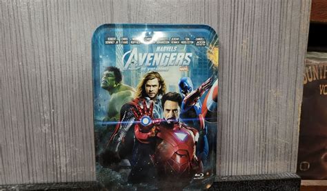 Avengers Os Vingadores Blu Ray Box Lata