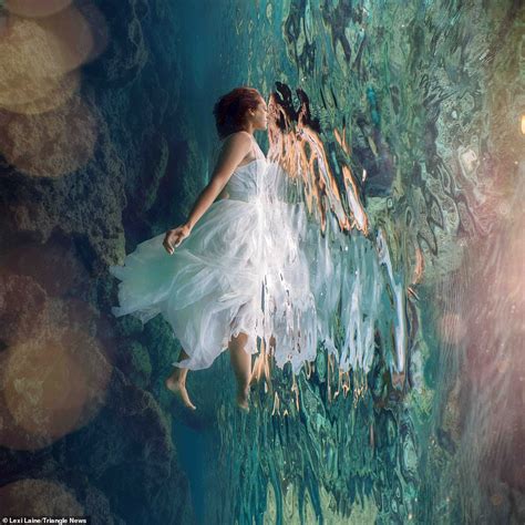 Ethereal Images Of Underwater Models Daily Mail Online