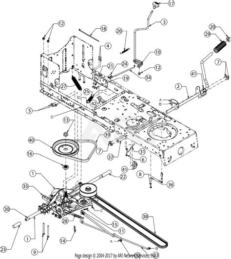 Mtd 38 Inch Drive Belt Diagram