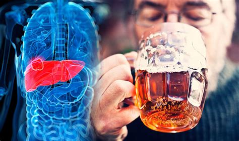 Liver Disease Symptoms Seven Signs Of Alcoholic Liver Damage Express