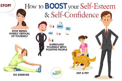How To Boost Your Self Esteem And Self Confidence 40 Killer Tips