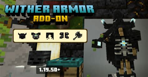 Wither Armor Addon Mcpe 1minecraft