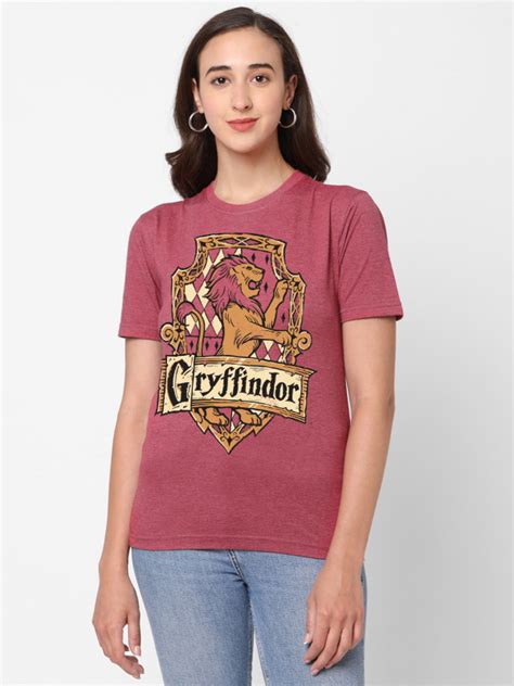 Gryffindor Crest T Shirt Official Harry Potter Merchandise Redwolf