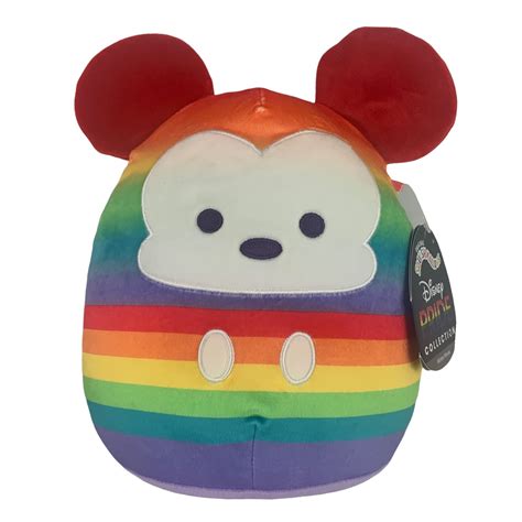 Buy Squishmallows Kellytoy 9 Inch Disney Mickey Mouse 2022 Pride Collection Online At Desertcart