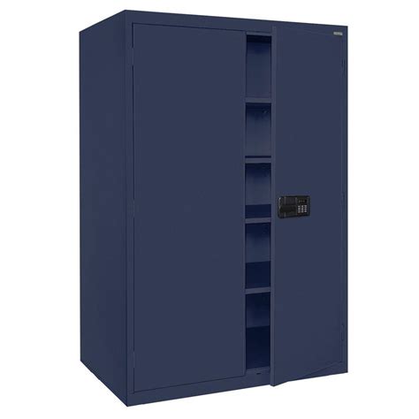 3 models available for elite series sliding door storage cabinet. Sandusky Elite Series 78 in. H x 46 in. W x 24 in. D 5 ...