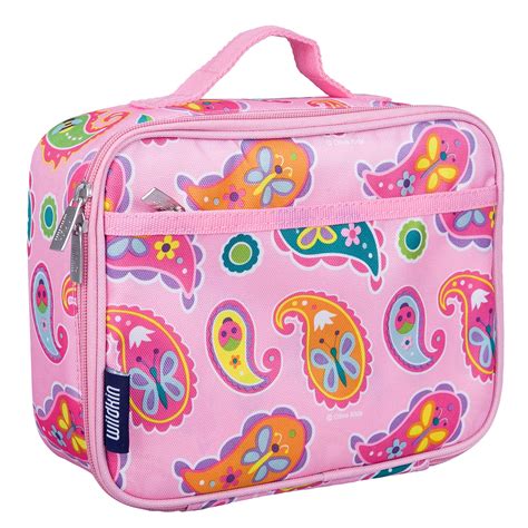 Wildkin Kids Insulated Lunch Box For Boy And Girls Bpa Free Paisley