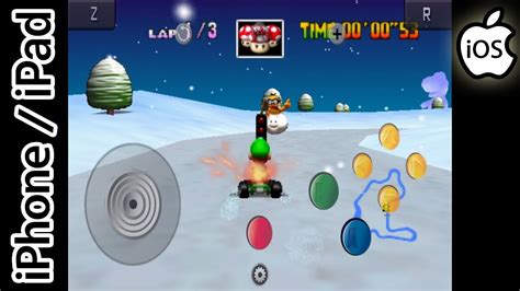 Mario Kart 64 Happy Chick Emulator Iphone Ipad Ios 1080p
