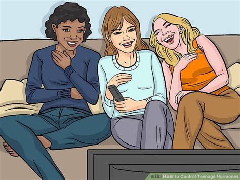 How To Control Teenage Hormones With Pictures Wikihow