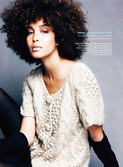 Sometimes she reminds me of a young mariah. Fall Trend 2010. Chunky Knits. | Natural hair styles ...